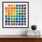 Color Chart by Wild Apple Portfolio Canvas Wall Art Print Framed